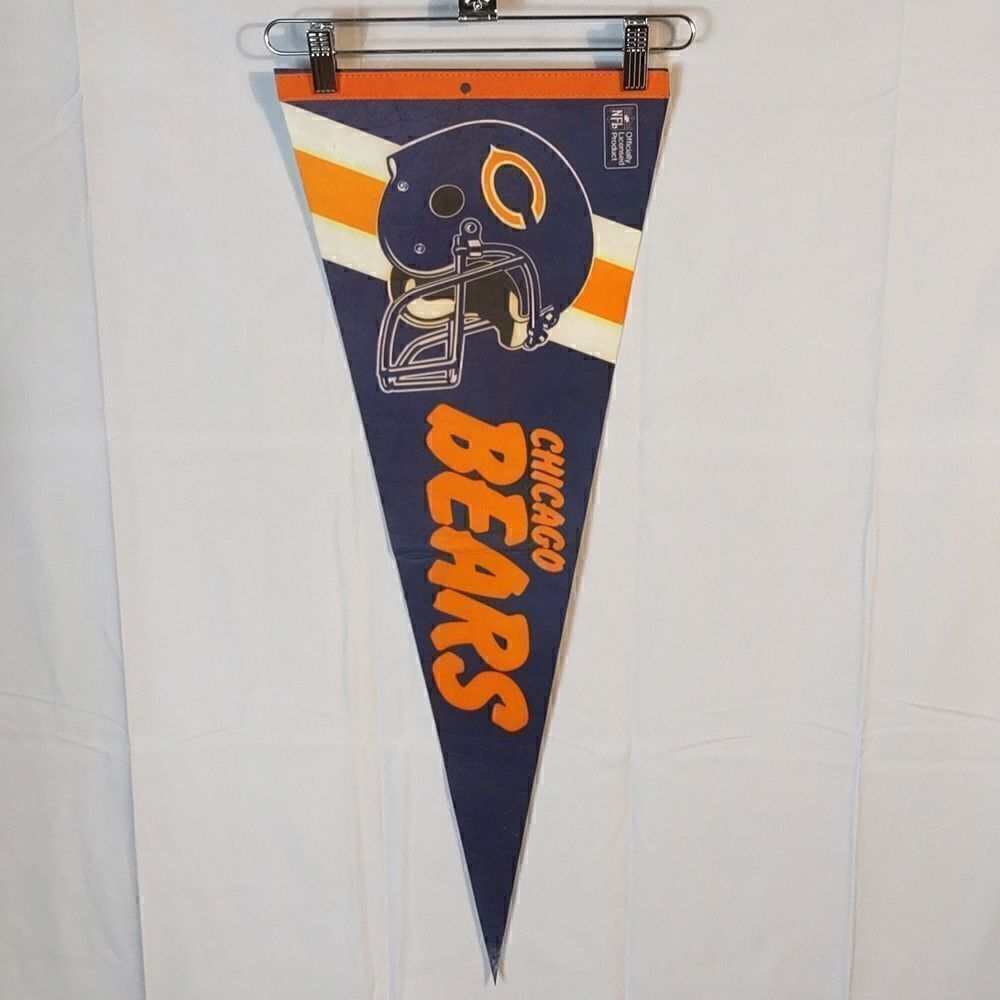 Vtg NFL Chicago Bears Pennant - Picture 4 of 4